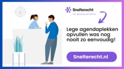 Softwaretool Snelterecht maakt einde aan lege agendaplekken in de tandartspraktijk