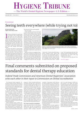 Hygiene Tribune U.S. No. 1, 2015