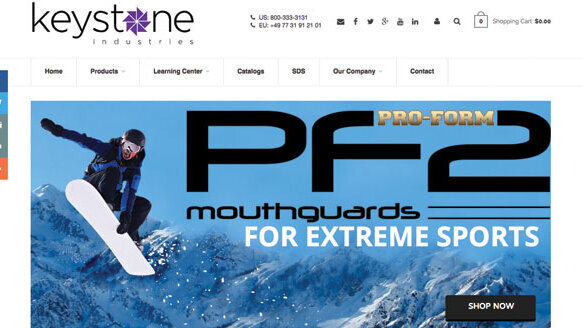 Keystone Industries unveils redesigned website