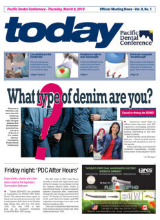 today Pacific Dental Conference Vancouver March 08, 2018