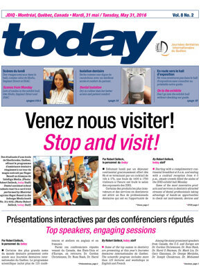 today JDIQ Montréal May 31, 2016