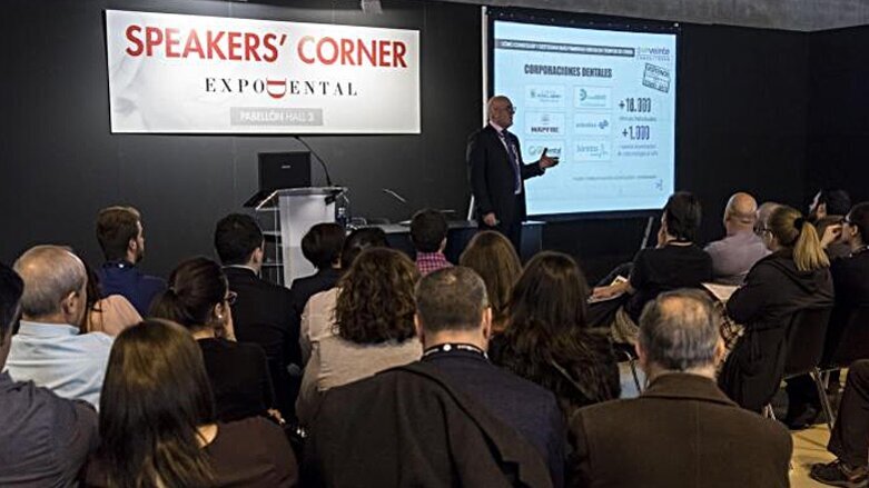 35 sesiones en los Speakers' Corner de Expodental 2020