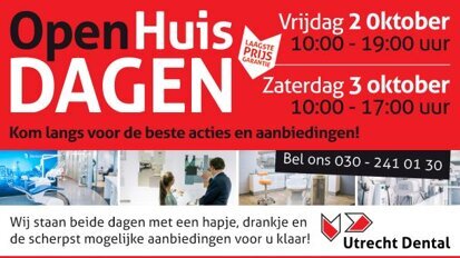 Bezoek de Open Huis Dagen van Utrecht Dental!
