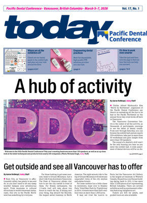 today Pacific Dental Conference, Vancouver, March 5-7, 2026