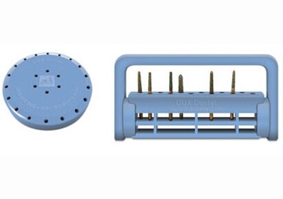 DUX Dental introduces new, modern bur block that extends life of burs