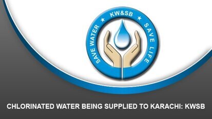 Chlorinated water being supplied to Karachi: KWSB