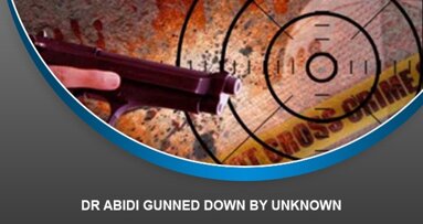 Dr Abidi gunned down by unknown