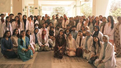 LCMD conducts oral health camp for 280 children with special needs in Karachi