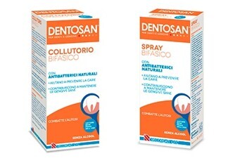 Dentosan Collutorio e Spary bi-fasici