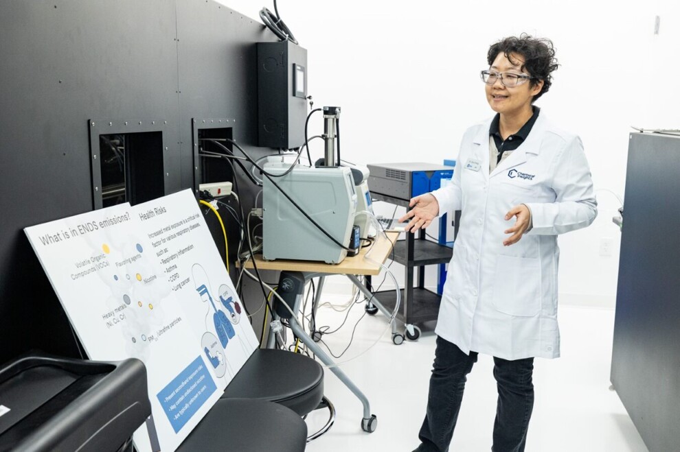 Effective ventilation, local exhaust systems, filtration and careful resin handling can help reduce exposure to emissions from resin 3D printing, according to UL Research Institutes scientist Dr Qian Zhang. (Image: Dr Qian Zhang)