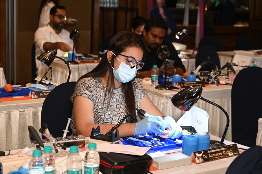 The 3-day hands-on sessions (Image: BuzzDent)