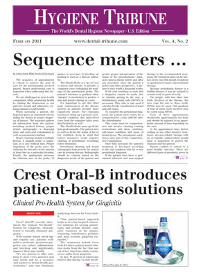 Hygiene Tribune U.S. No. 2, 2011