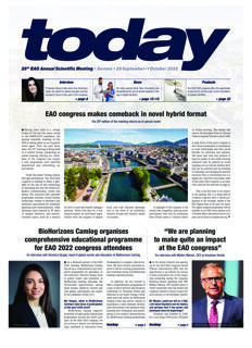 today EAO Annual Scientific Meeting Geneva Sept. 29–Oct. 1, 2022
