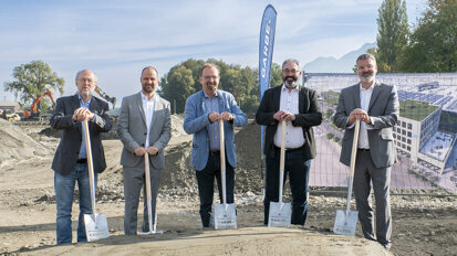 Neue, nachhaltige Firmenzentrale für Amann Girrbach in Mäder