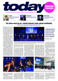 today at IDS 2021 Show Preview (International)