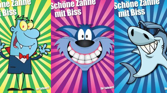 Comic-Poster für die Praxis