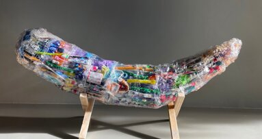 Kunst uit tandheelkundige wegwerpmaterialen