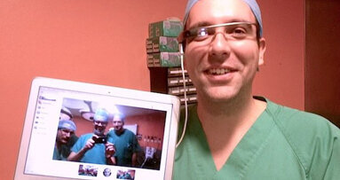 Primera intervención maxilofacial del mundo transmitida con Google Glass