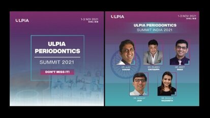 Ulpia Periodontics Summit, 1 - 3 Nov 2021