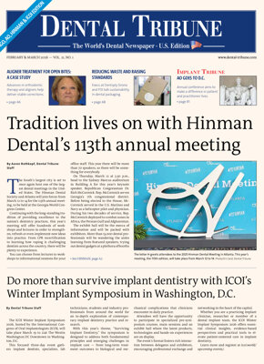 Dental Tribune U.S. No. 1, 2026