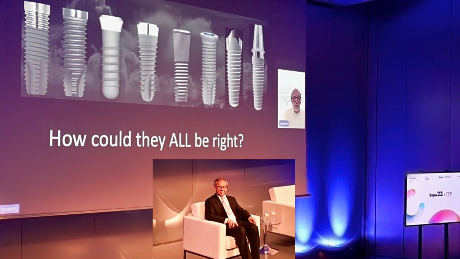 Colocan implantes dentales a partir de células madre implantadas en un sustituto óseo sintético