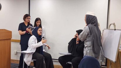 Ziauddin University strengthens BDS clinical training through simulated patient role plays