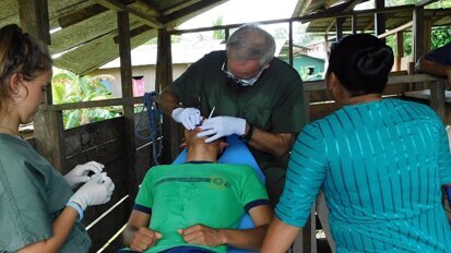 Floating Doctors provides dental care in Panama