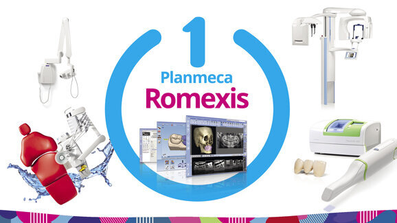 Planmeca Romexis combine imagerie, CAD/CAM et units dentaires