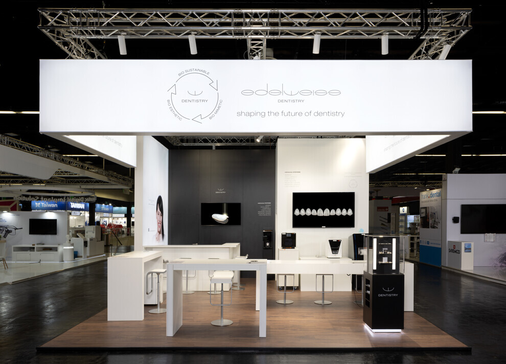 The edelweiss booth at IDS 2025. (Image: edelweiss)