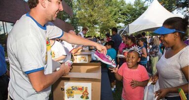 School outfits and supplies help children confidently return to the classroom