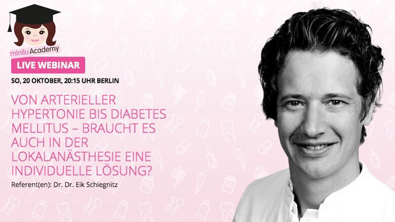 Minilu präsentiert Webinar über dentale Lokalanästhesie