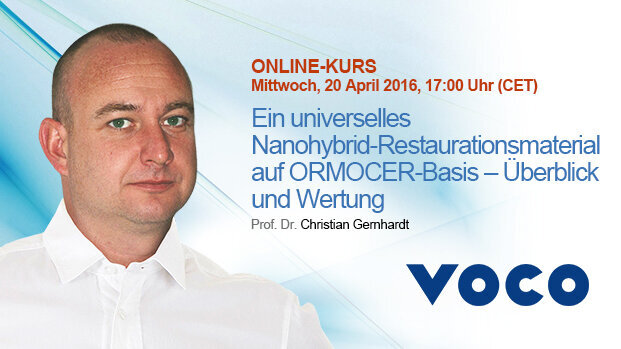 Neues Live-Webinar: Innovatives Nanohybrid-Restaurationsmaterial