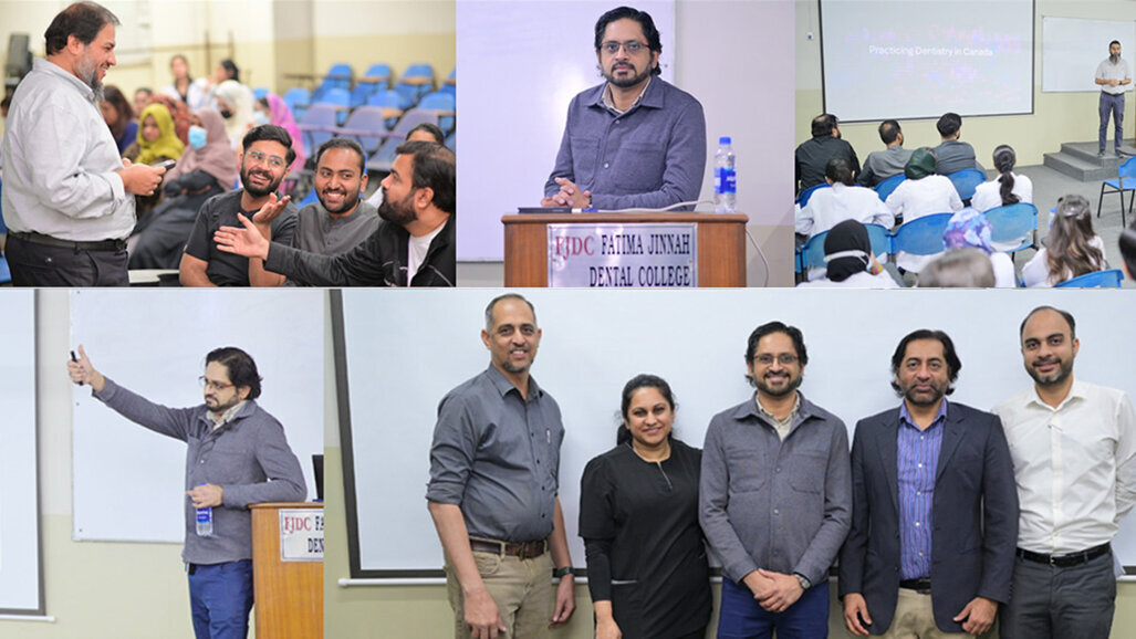 Pathways to Canada: Career counseling session for dentists at Fatima Jinnah Dental College