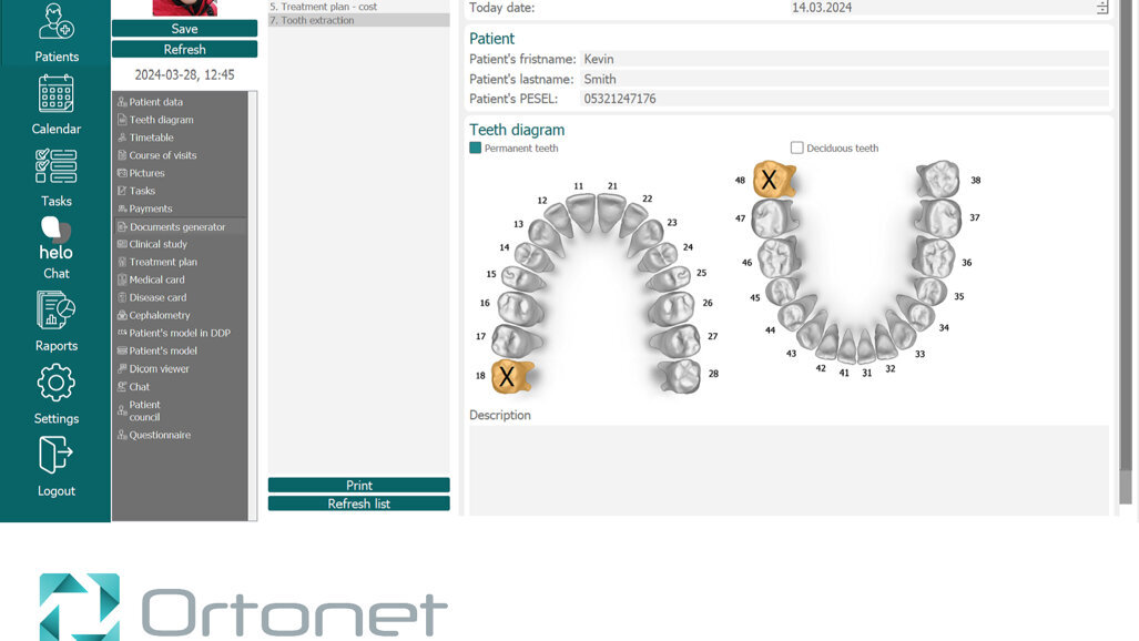 Polorto – Ortonet - Practice Management