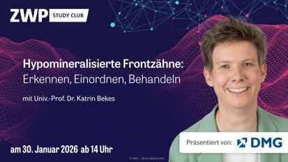 Webinar mit Prof. Bekes zum MIH-Symposium zu hypomineralisierten Frontzähnen