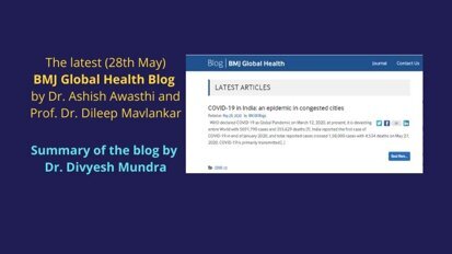 COVID-19 India: More than 2/3 cases & 75% mortality from just 2.5% geographical area of India.