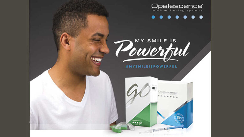 My smile is powerful!  : La campagne inedite d'Opalescence ( Ultradent )