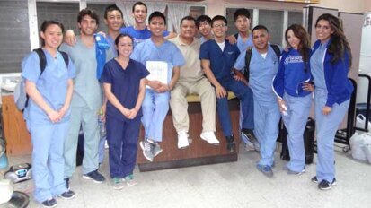 Students take dental equipment to a community that needs it most