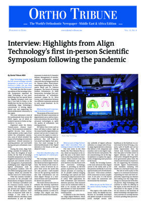 Ortho Tribune Middle East & Africa No.6, 2022