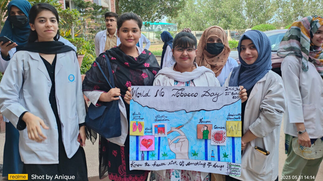 BDMC organizes No Tobacco Day event