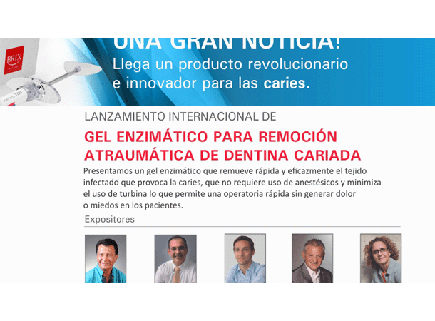 Anuncian el lanzamiento de un gel para remover lesiones cariosas