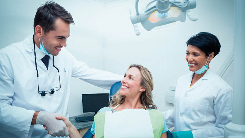 Il sorriso del dentista
