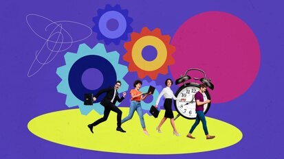 Knapp die Hälfte der Arbeitnehmen­den mit flexiblen Arbeitszeiten