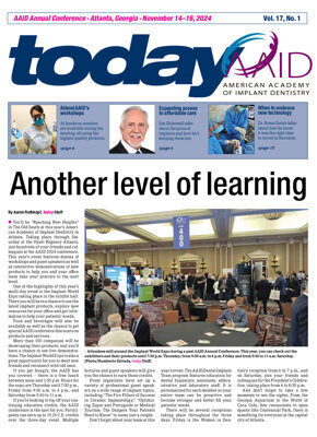 today AAID Annual Conference Atlanta Nov. 14–16, 2024