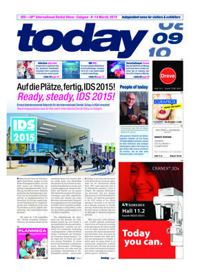 today IDS 2015 Cologne 09 March