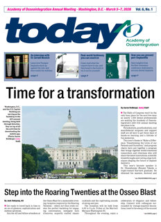 today Academy of Osseointegration Annual Meeting, Washington, D.C., March 5–7, 2026