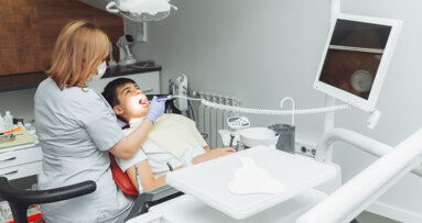 Intra-oral scanning with fluorescence technology shows promise in paediatric caries detection