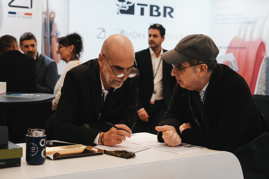 TBR Implants booth. 