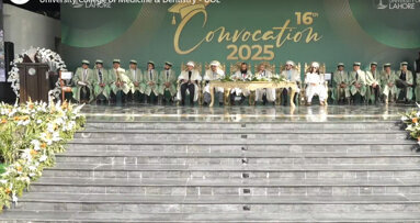 More than 225 graduates receive MBBS, BDS degrees at University of Lahore’s 16th Convocation