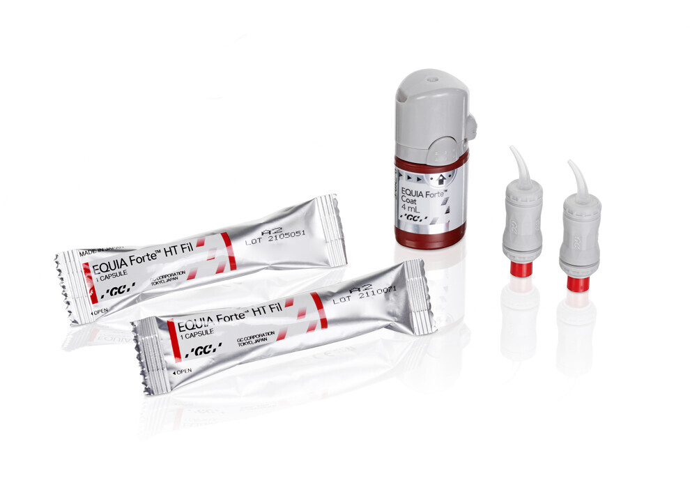EQUIA Forte HT is a cost-effective, long-term restorative alternative with enhanced mechanical properties, optimal ion exchange and sound marginal seal. (Image: GC)